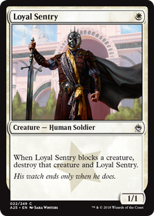 Loyal Sentry (Masters 25) Near Mint Foil