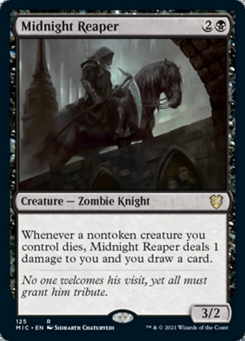 Midnight Reaper (Commander 2021 Midnight Hunt) Light Play