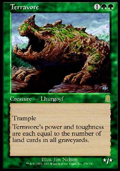 Terravore (Odyssey) Heavy Play Foil