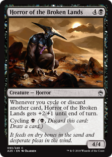 Horror of the Broken Lands (Masters 25) Near Mint Foil
