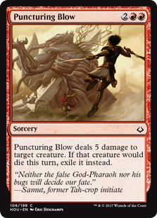 Puncturing Blow (Hour of Devastation) Near Mint