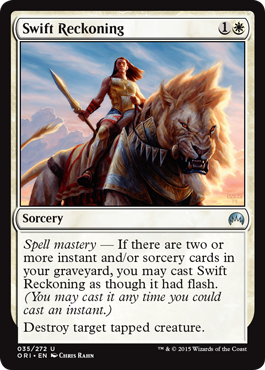 Swift Reckoning (Magic Origins) Medium Play