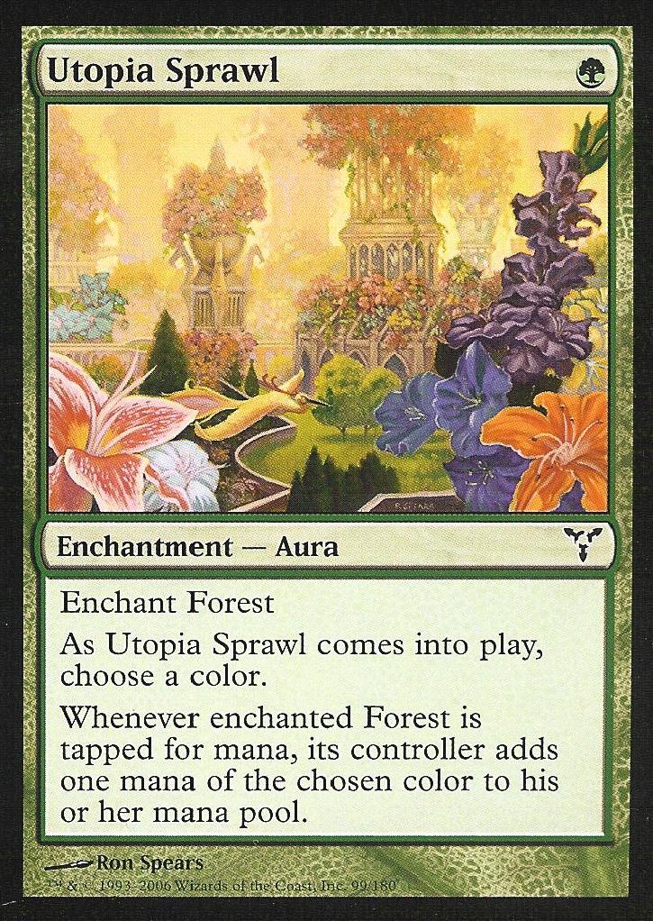 Utopia Sprawl (Dissension) Light Play Foil