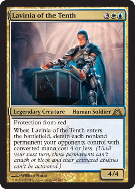 Lavinia of the Tenth (Dragon's Maze) Light Play Foil