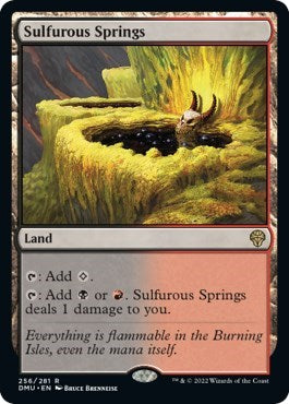 Sulfurous Springs (Dominaria United) Near Mint Foil