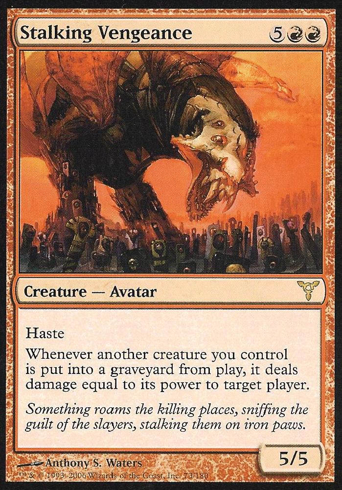 Stalking Vengeance (Dissension) Medium Play
