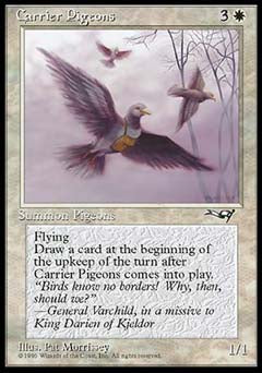 Carrier Pigeons (2) (Alliances) Near Mint