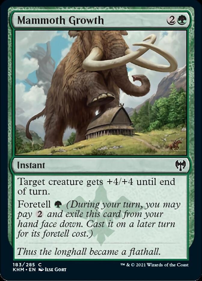 Mammoth Growth (Kaldheim) Near Mint