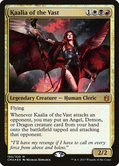 Kaalia of the Vast (Commander Anthology) Medium Play Foil