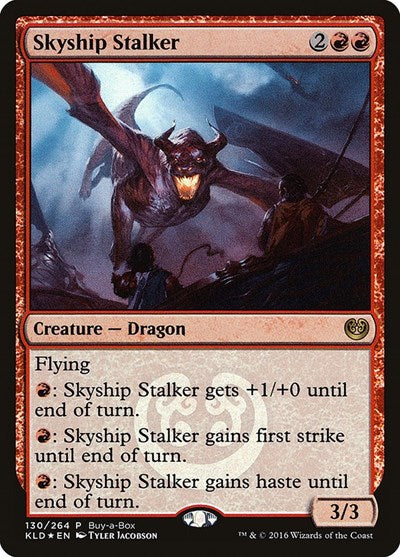 Skyship Stalker (Promos: Buy-A-Box) Medium Play Foil