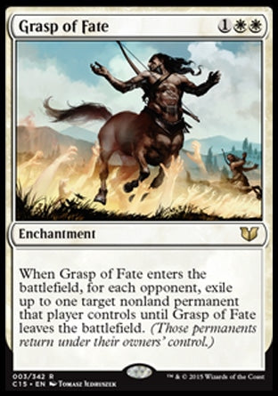 Grasp of Fate (Commander 2015) Medium Play