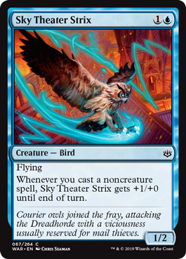 Sky Theater Strix (War of the Spark) Near Mint Foil