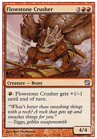 Flowstone Crusher (9th Edition) Medium Play