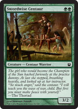 Swordwise Centaur (Born of the Gods) Medium Play
