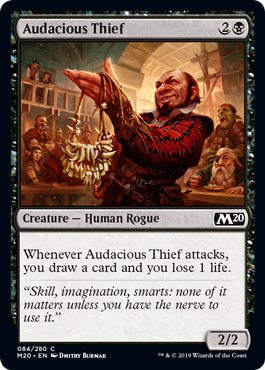 Audacious Thief (Magic 2020 Core Set) Near Mint