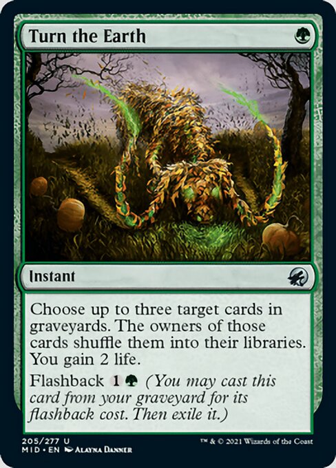 Turn the Earth (Innistrad: Midnight Hunt) Near Mint