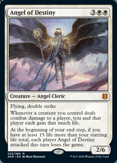 Angel of Destiny (Zendikar Rising) Near Mint