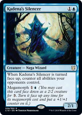 Kadena's Silencer (Commander 2019) Light Play