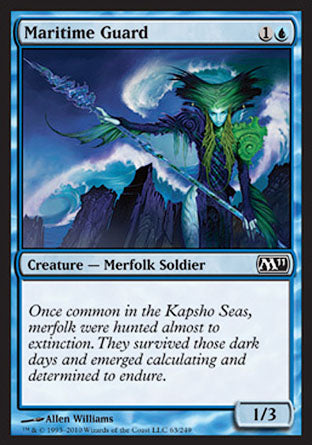 Maritime Guard (Magic 2011 Core Set) Near Mint