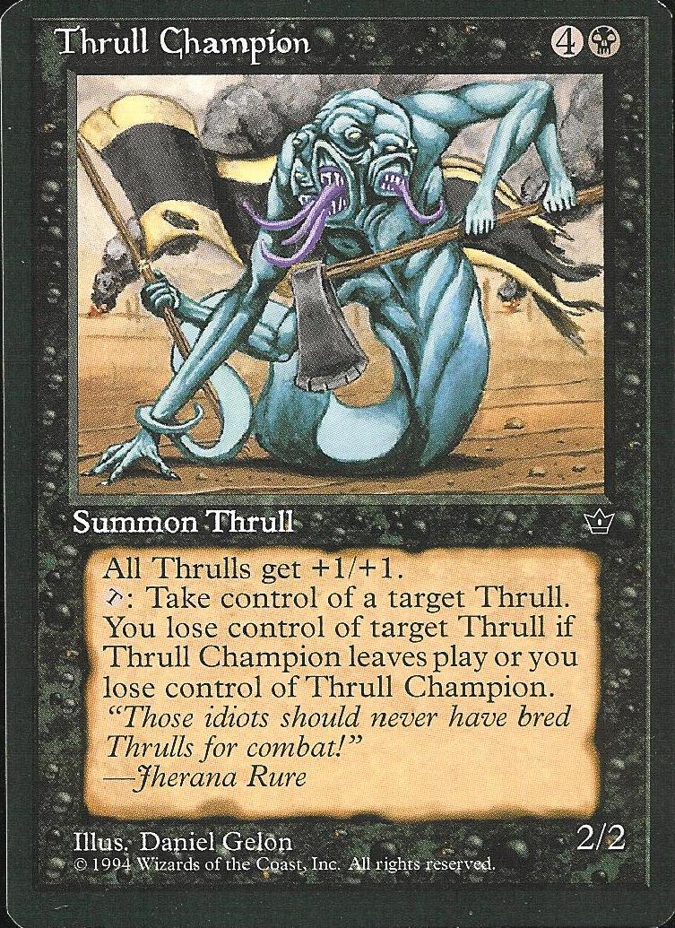 Thrull Champion (Fallen Empires) Medium Play