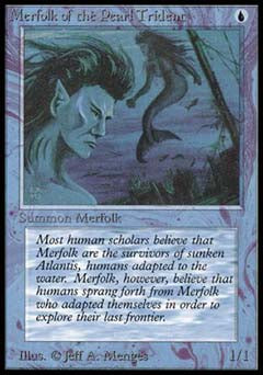 Merfolk of the Pearl Trident (Beta) Near Mint