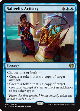 Saheeli's Artistry (Kaladesh) Medium Play