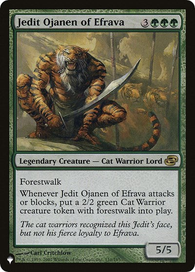 Jedit Ojanen of Efrava (The List) Near Mint