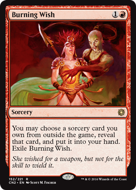 Burning Wish (Conspiracy: Take the Crown) Medium Play
