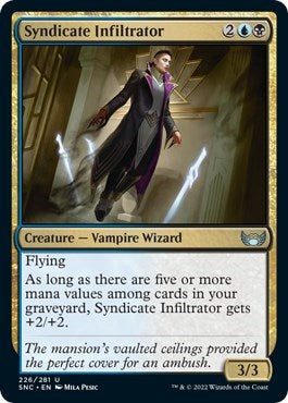 Syndicate Infiltrator (Streets of New Capenna) Near Mint