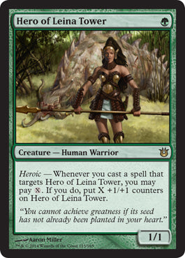 Hero of Leina Tower (Born of the Gods) Near Mint Foil