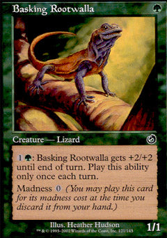 Basking Rootwalla (Torment) Light Play Foil