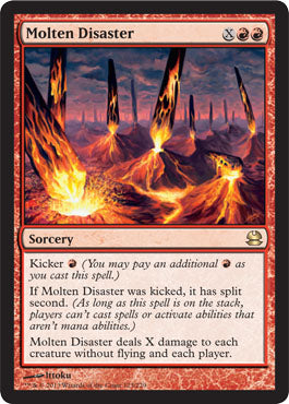 Molten Disaster (Modern Masters) Medium Play