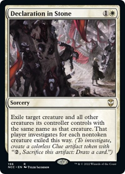 Declaration in Stone (Commander: Streets of New Capenna) Near Mint