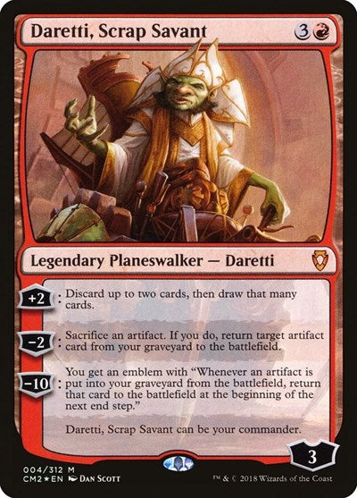 Daretti, Scrap Savant (Commander Anthology Volume II) Near Mint Foil