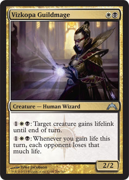Vizkopa Guildmage (Gatecrash) Light Play Foil