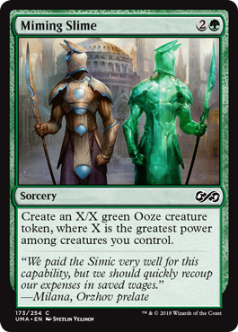 Miming Slime (Ultimate Masters) Near Mint Foil
