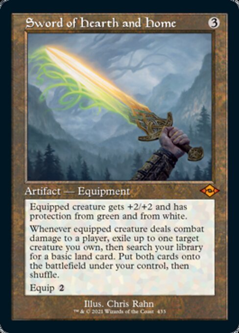 Sword of Hearth and Home (Retro Frame) (Modern Horizons 2) Near Mint Foil