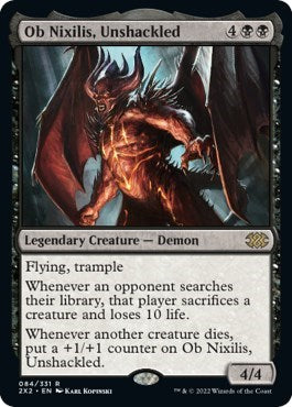 Ob Nixilis, Unshackled (Double Masters 2022) Near Mint