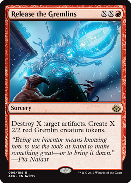 Release the Gremlins (Aether Revolt) Medium Play