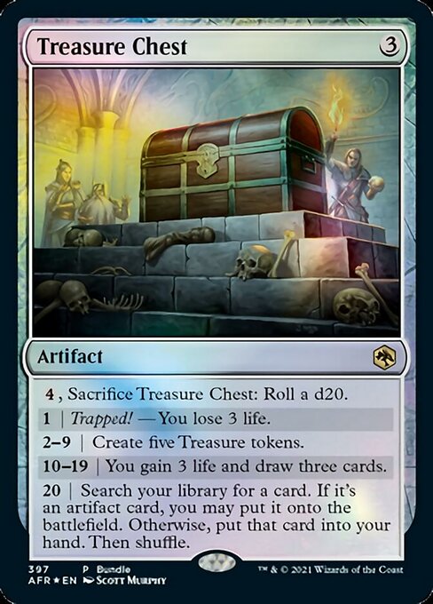Treasure Chest (Bundle Promo) (Adventures in the Forgotten Realms) Near Mint Foil