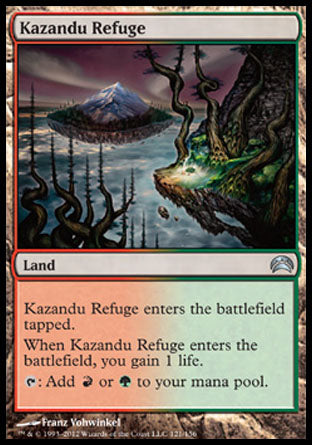 Kazandu Refuge (Planechase 2012) Medium Play
