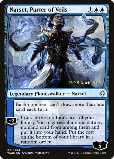 Narset, Parter of Veils (Promos: Prerelease Cards) Near Mint Foil