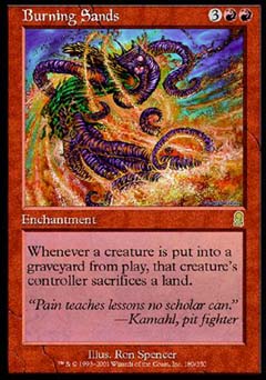 Burning Sands (Odyssey) Near Mint