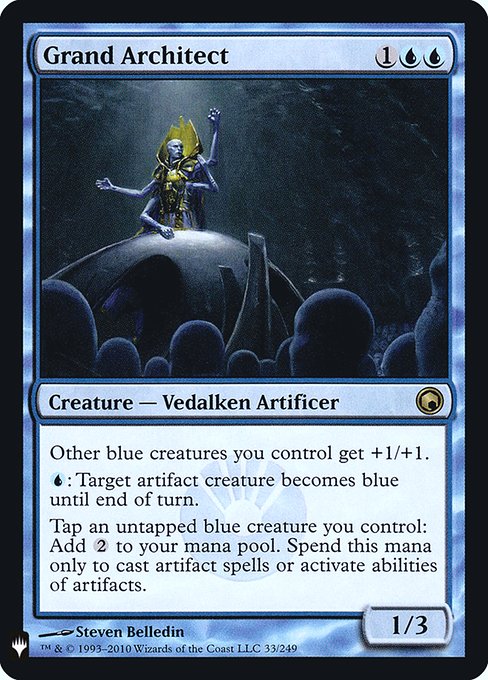 Grand Architect (Mystery Booster Retail Edition Foils) Near Mint Foil