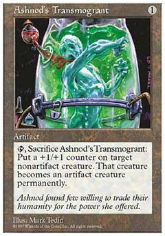 Ashnod's Transmogrant (5th Edition) Near Mint