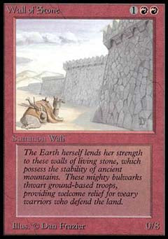 Wall of Stone (Beta) Medium Play