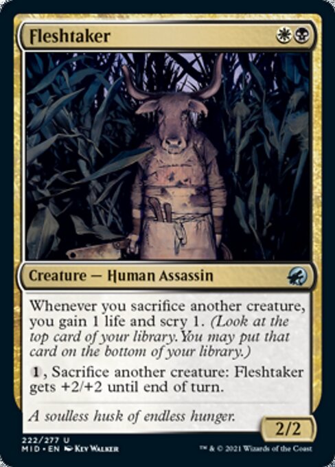 Fleshtaker (Innistrad: Midnight Hunt) Near Mint