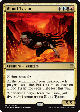 Blood Tyrant (Commander 2016 Edition) Light Play