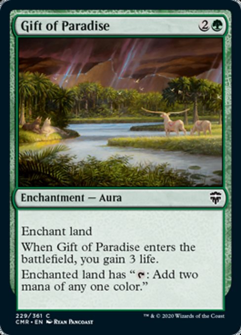 Gift of Paradise (Commander Legends) Near Mint Foil