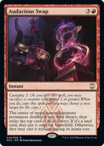 Audacious Swap (Commander: Streets of New Capenna) Near Mint